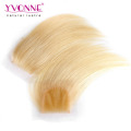 Fermeture de dentelle blonde naturelle brésilienne